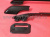 Toyota RAV4 (00-06) 5 дверн. рейлинги продольные на крышу, алюминиевые черные, комплект.
